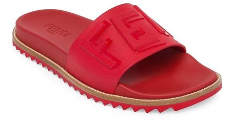 fendi rubber sandals